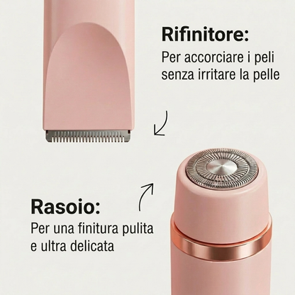 Rasoio 2 in 1 per bikini e corpo Shavino™