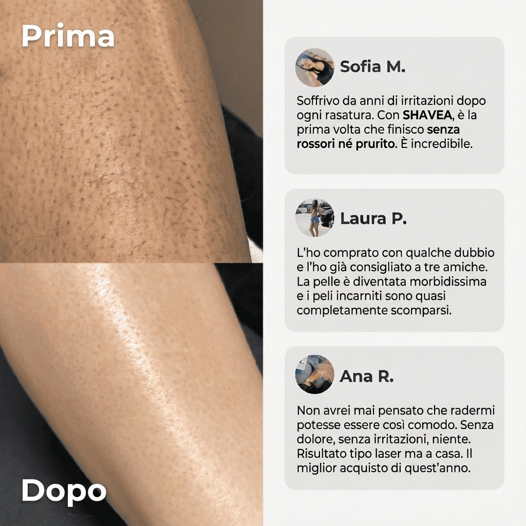 Rasoio 2 in 1 per bikini e corpo Shavino™