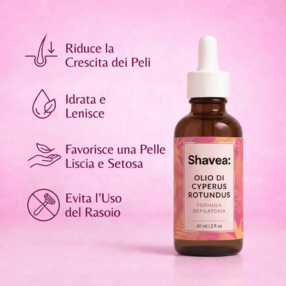 Shavea™ La Soluzione per Rallentare la Ricrescita dei Peli